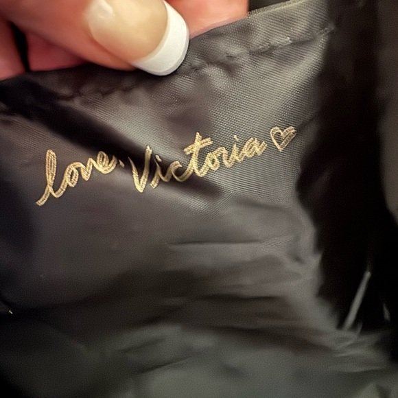 Victoria's Secret Sequined Black and Red Tote NWT - Picture 10 of 12